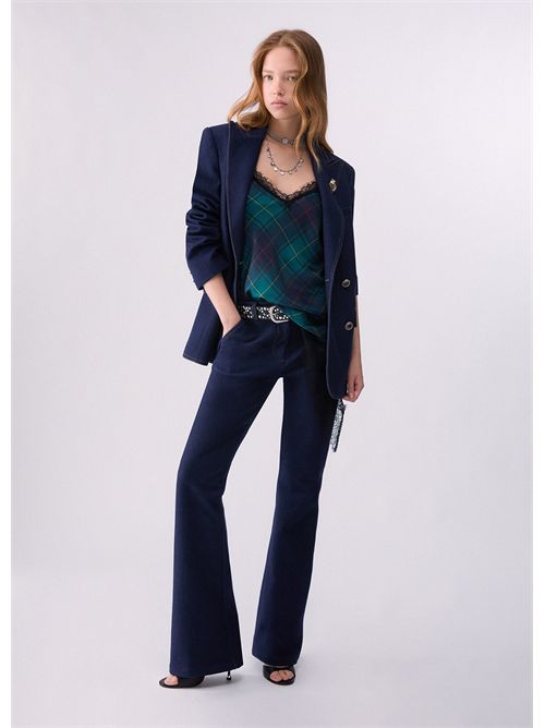 Jeans bootcut con dettaglio chain LIU JO | UF6080D0368/77000